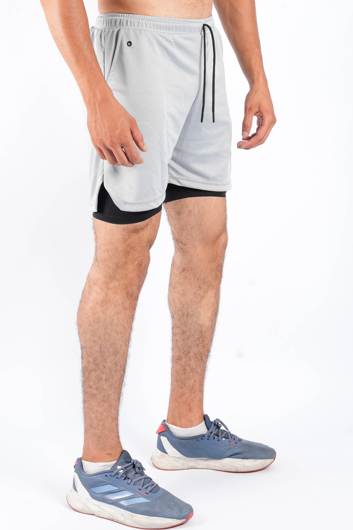 Short Sport 2 Pièces avec Poche Intérieure