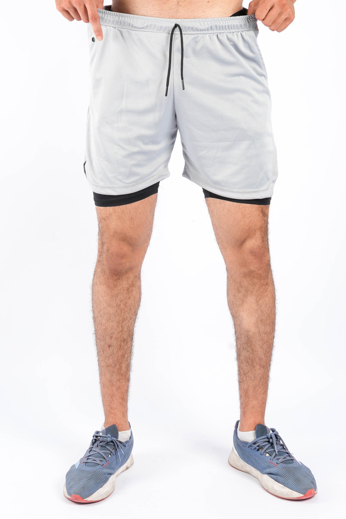 Short Sport 2 Pièces avec Poche Intérieure
