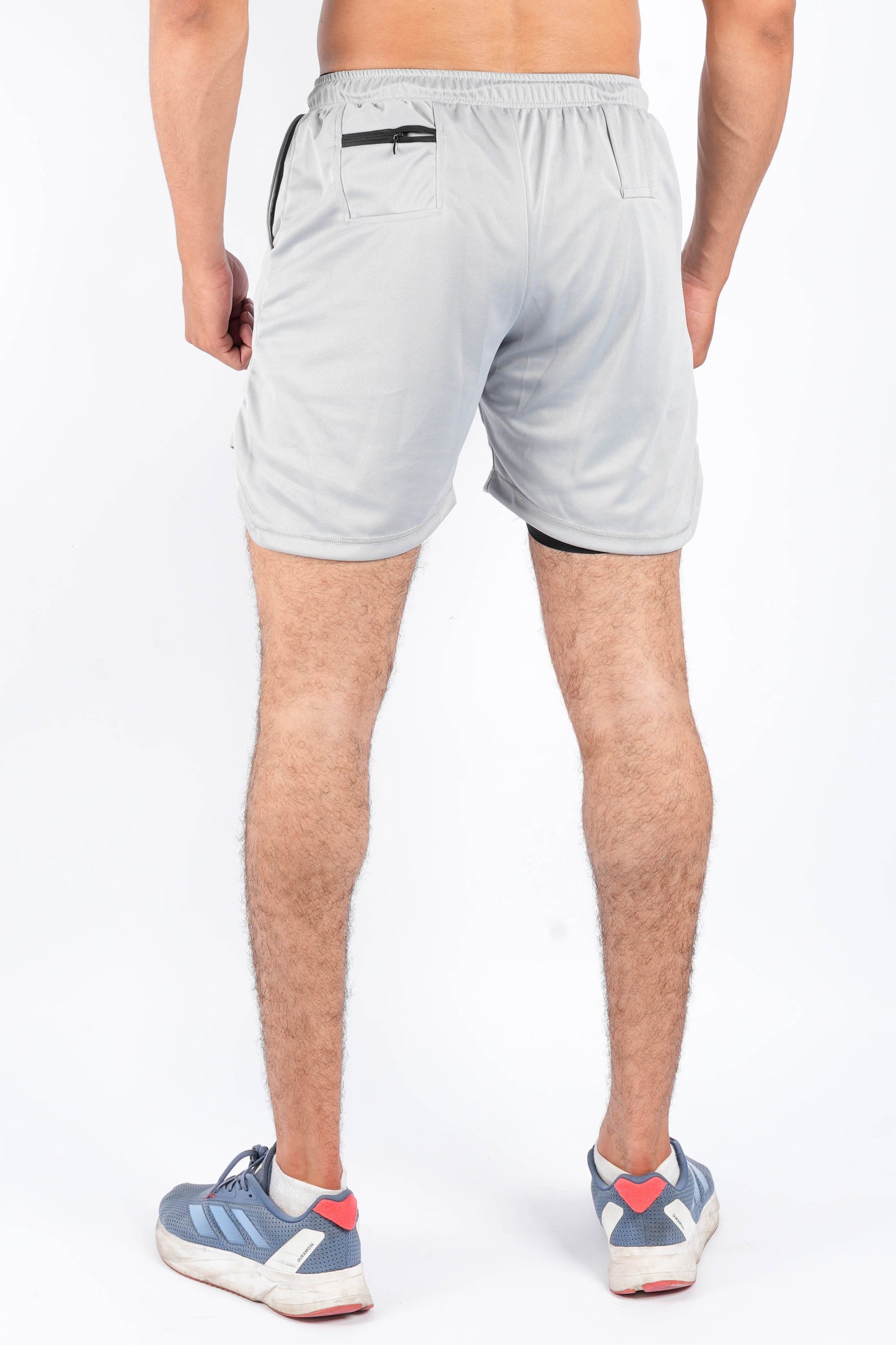 Short Sport 2 Pièces avec Poche Intérieure