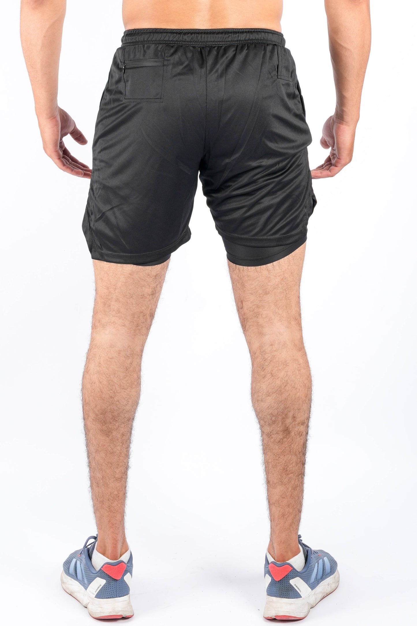 Short Sport 2 Pièces avec Poche Intérieure