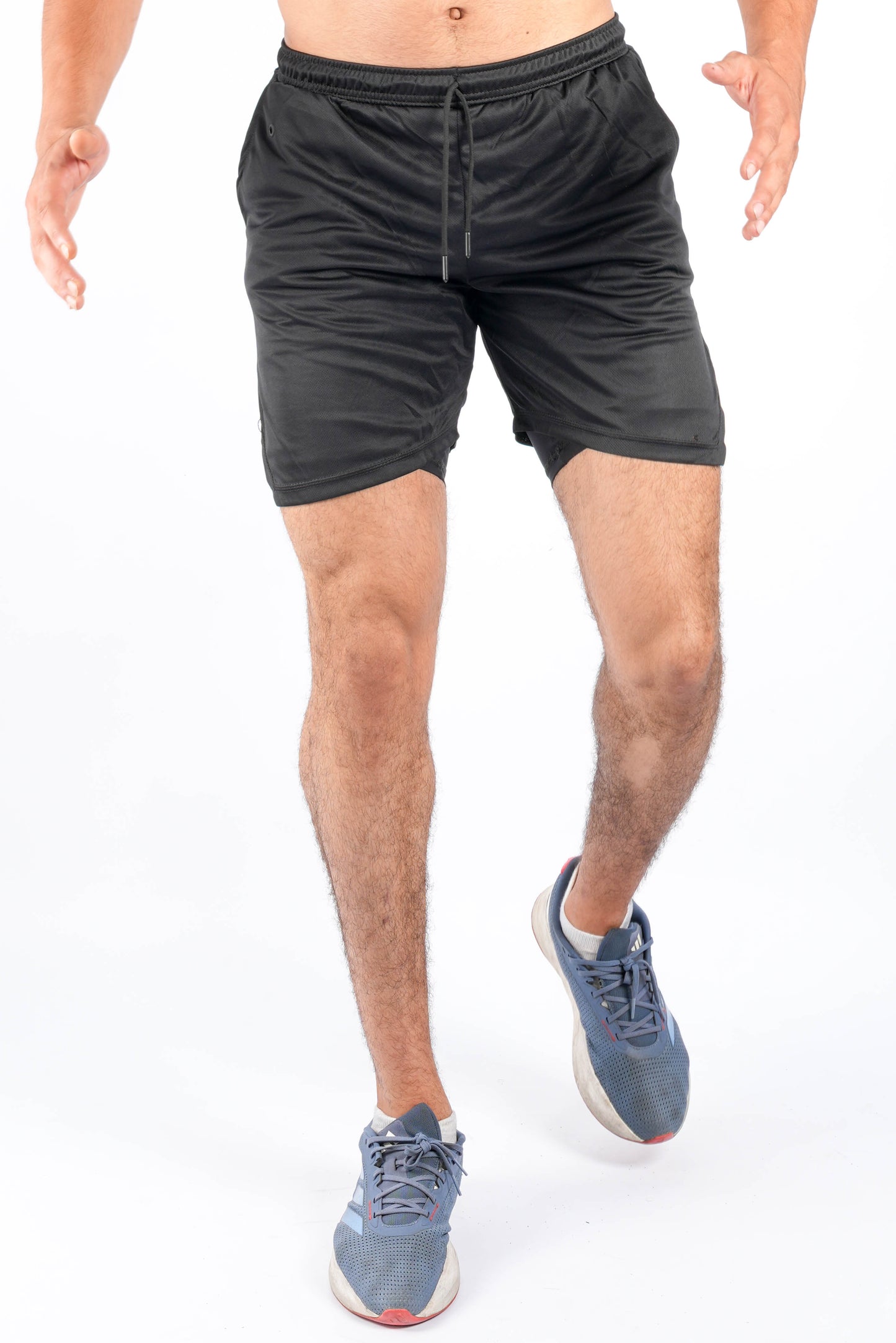 Short Sport 2 Pièces avec Poche Intérieure