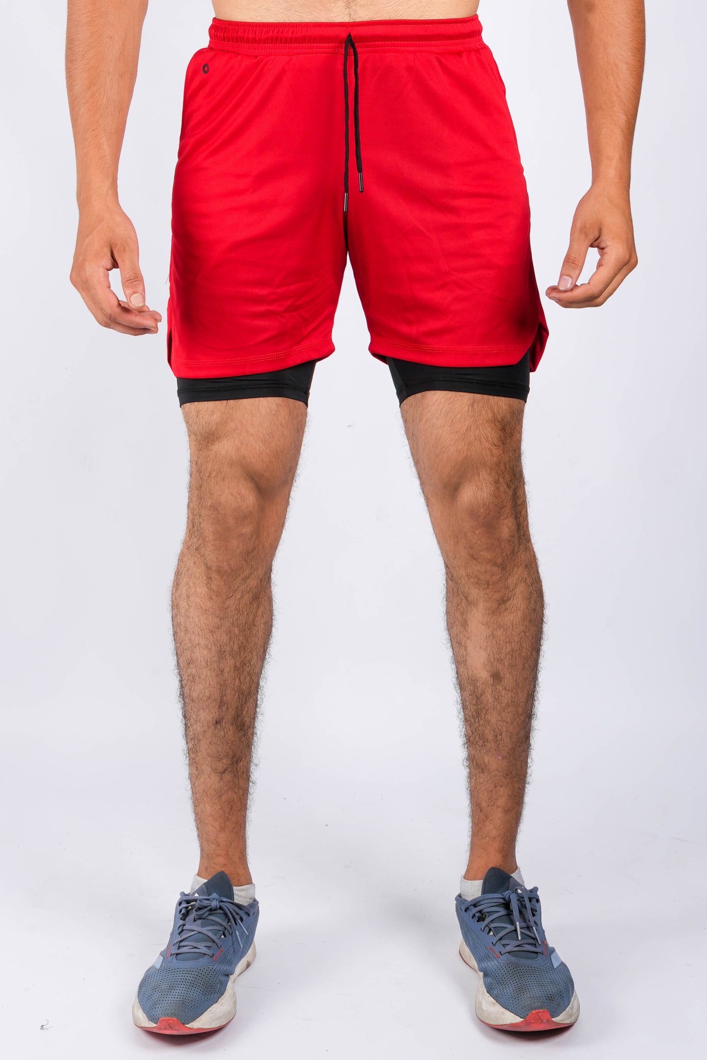 Short Sport 2 Pièces avec Poche Intérieure