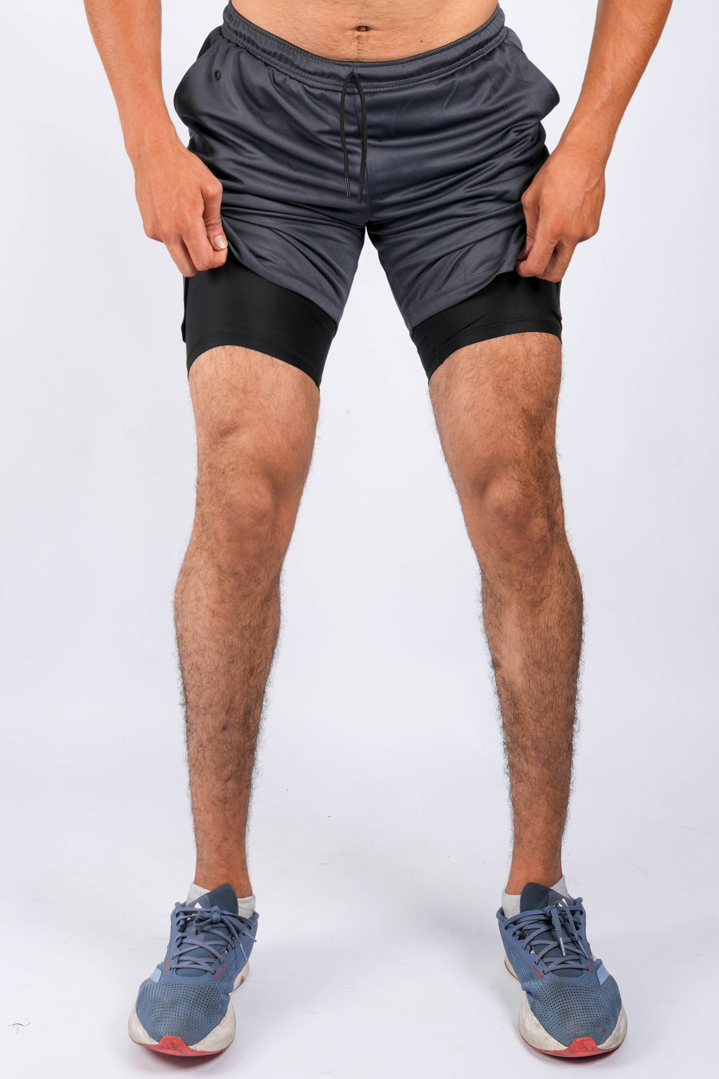 Short Sport 2 Pièces avec Poche Intérieure