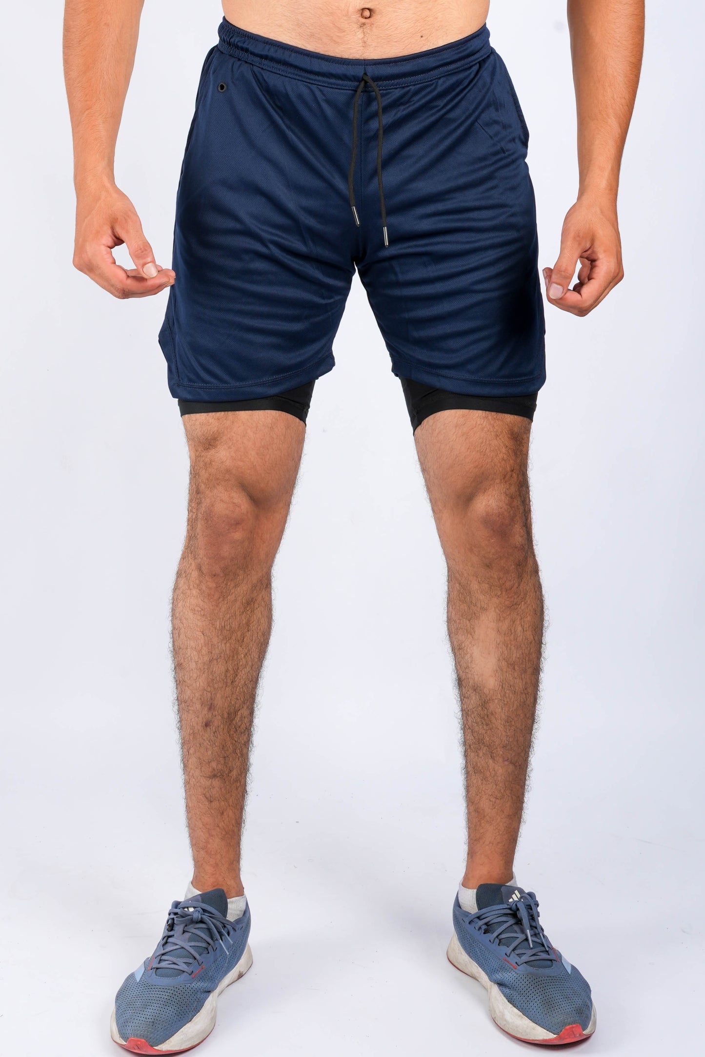 Short Sport 2 Pièces avec Poche Intérieure