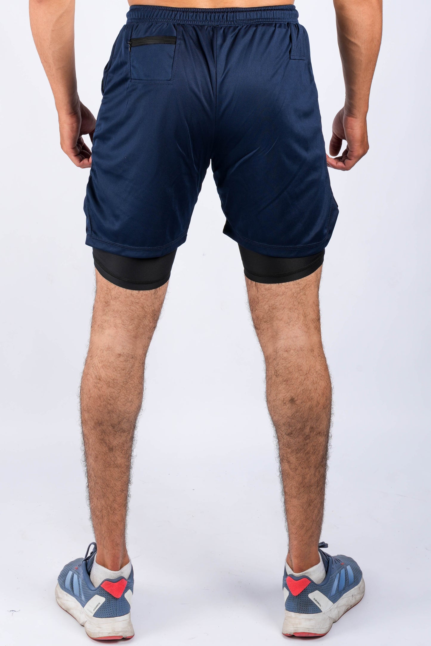 Short Sport 2 Pièces avec Poche Intérieure