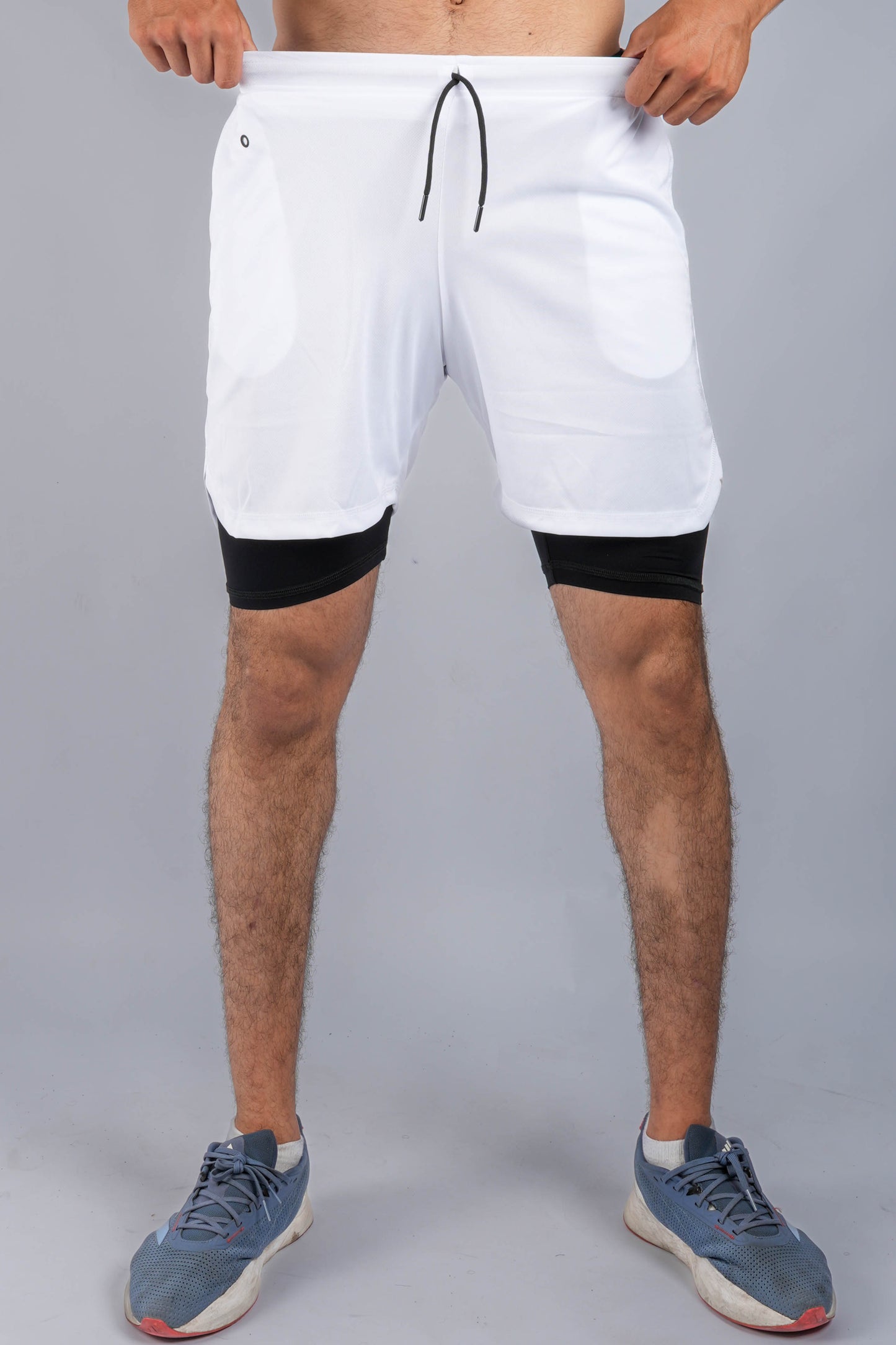 Short Sport 2 Pièces avec Poche Intérieure