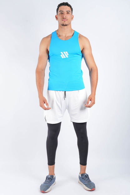 Ensemble Sport Homme – Débardeur & Short 2-en-1